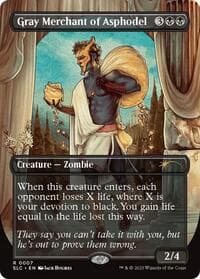 Gray Merchant of Asphodel - Secret Lair Countdown Kit - Magic: The Gathering card