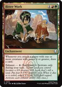 Bitter Work - Avatar: The Last Airbender - Magic: The Gathering card