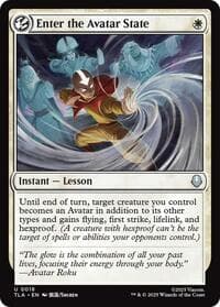 Enter the Avatar State - Avatar: The Last Airbender - Magic: The Gathering card