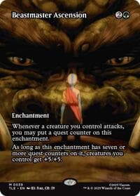 Beastmaster Ascension (Borderless) - Avatar: The Last Airbender: Eternal-Legal - Magic: The Gathering card