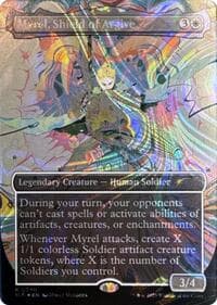 Myrel, Shield of Argive (Halo Foil) - Secret Lair Countdown Kit - Magic: The Gathering card