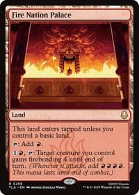 Fire Nation Palace - Avatar: The Last Airbender - Magic: The Gathering card