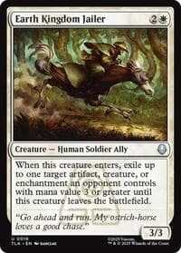 Earth Kingdom Jailer - Avatar: The Last Airbender - Magic: The Gathering card