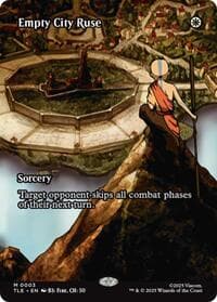 Empty City Ruse (Borderless) - Avatar: The Last Airbender: Eternal-Legal - Magic: The Gathering card