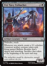 Fire Navy Trebuchet - Avatar: The Last Airbender - Magic: The Gathering card