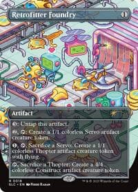 Retrofitter Foundry - Secret Lair Countdown Kit - Magic: The Gathering card