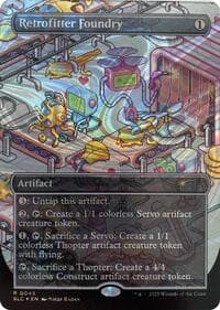 Retrofitter Foundry (Halo Foil) - Secret Lair Countdown Kit - Magic: The Gathering card
