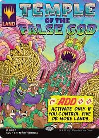 Temple of the False God - Secret Lair Countdown Kit - Magic: The Gathering card