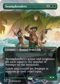 Swampbenders (Borderless) - Avatar: The Last Airbender: Eternal-Legal - Magic: The Gathering card