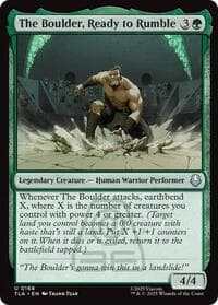 The Boulder, Ready to Rumble - Avatar: The Last Airbender - Magic: The Gathering card