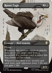 Raven Eagle (Borderless) - Avatar: The Last Airbender - Magic: The Gathering card