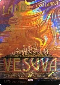 Vesuva (Halo Foil) - Secret Lair Countdown Kit - Magic: The Gathering card
