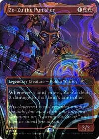 Zo-Zu the Punisher (Halo Foil) - Secret Lair Countdown Kit - Magic: The Gathering card