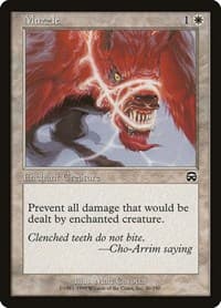 Muzzle - Mercadian Masques - Magic: The Gathering card