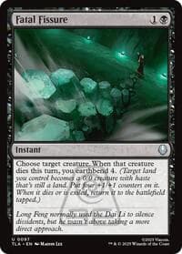 Fatal Fissure - Avatar: The Last Airbender - Magic: The Gathering card