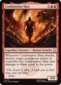 Combustion Man - Avatar: The Last Airbender - Magic: The Gathering card