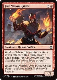 Fire Nation Raider - Avatar: The Last Airbender - Magic: The Gathering card