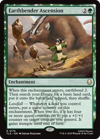 Earthbender Ascension - Avatar: The Last Airbender - Magic: The Gathering card