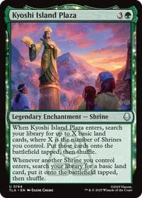 Kyoshi Island Plaza - Avatar: The Last Airbender - Magic: The Gathering card
