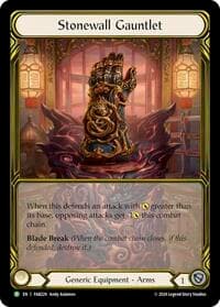 Stonewall Gauntlet (Golden) - FAB229 - Flesh and Blood: Promo Cards - Flesh and Blood TCG card