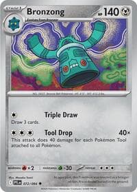 Bronzong - ME02: Phantasmal Flames - Pokemon card