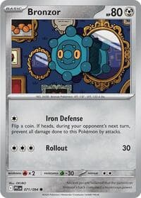 Bronzor - ME02: Phantasmal Flames - Pokemon card