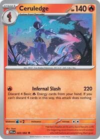 Ceruledge - ME02: Phantasmal Flames - Pokemon card
