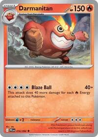 Darmanitan - ME02: Phantasmal Flames - Pokemon card