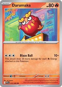 Darumaka - ME02: Phantasmal Flames - Pokemon card