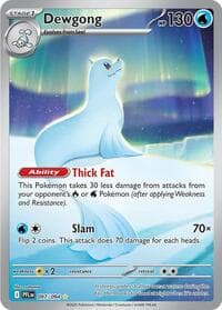 Dewgong - ME02: Phantasmal Flames - Pokemon card