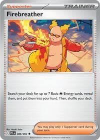 Firebreather - ME02: Phantasmal Flames - Pokemon card