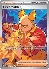 Firebreather - ME02: Phantasmal Flames - Pokemon card