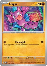 Gligar - ME02: Phantasmal Flames - Pokemon card