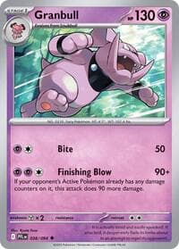 Granbull - ME02: Phantasmal Flames - Pokemon card