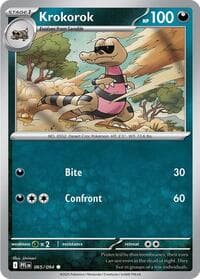 Krokorok - ME02: Phantasmal Flames - Pokemon card