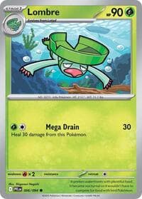 Lombre - ME02: Phantasmal Flames - Pokemon card