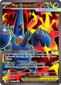 Mega Heracross ex - ME02: Phantasmal Flames - Pokemon card
