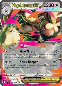 Mega Lopunny ex - ME02: Phantasmal Flames - Pokemon card