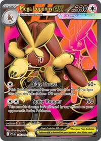 Mega Lopunny ex - ME02: Phantasmal Flames - Pokemon card