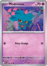 Misdreavus - ME02: Phantasmal Flames - Pokemon card