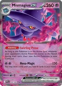 Mismagius ex - ME02: Phantasmal Flames - Pokemon card
