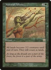 Natural Affinity - Mercadian Masques - Magic: The Gathering card
