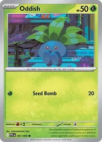 Oddish - ME02: Phantasmal Flames - Pokemon card