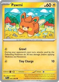Pawmi - ME02: Phantasmal Flames - Pokemon card