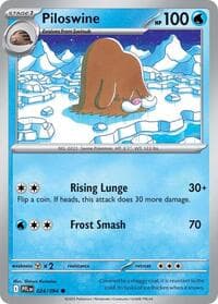 Piloswine - ME02: Phantasmal Flames - Pokemon card