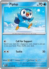 Piplup - ME02: Phantasmal Flames - Pokemon card