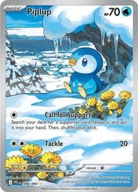 Piplup - ME02: Phantasmal Flames - Pokemon card