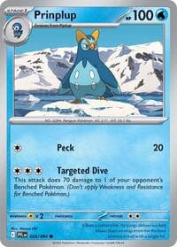Prinplup - ME02: Phantasmal Flames - Pokemon card