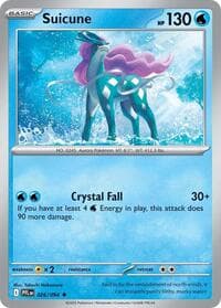 Suicune - ME02: Phantasmal Flames - Pokemon card