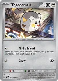 Togedemaru - ME02: Phantasmal Flames - Pokemon card